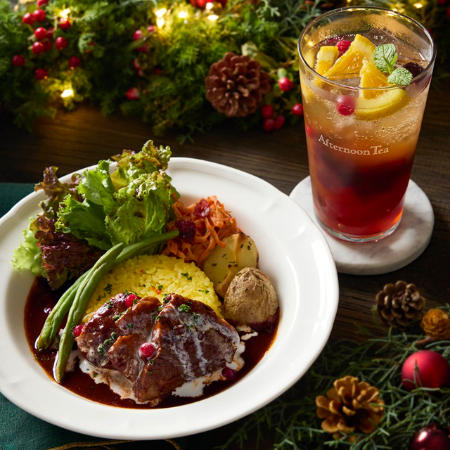クリスマスビーフシチュープレート